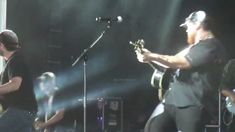 Luke Combs Live Let the Moonshine