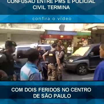 Confusão entre PMS e policial civil