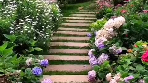 Beautiful scenery, beautiful mood