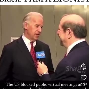 The REAL Joe Biden "I am a zionist"