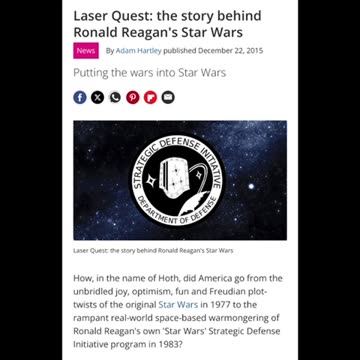 Are laser weapons being used against Americans?