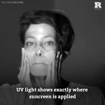 Did You Know That THIS Is What It Looks Like When You Apply Sunscreen
