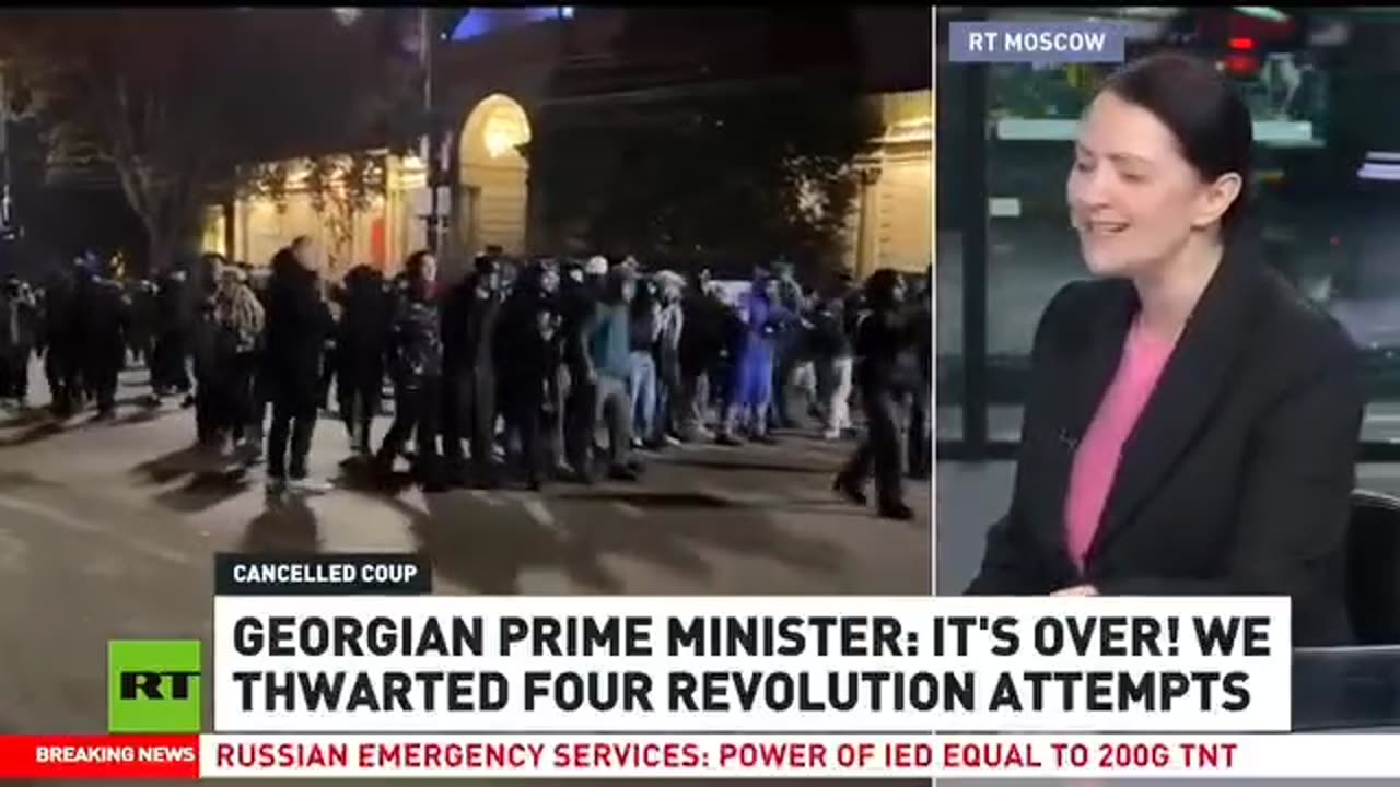 Soros SoftWar....'Finita la commedia! - Georgian PM claims fourth Revolution attempt was thwarted