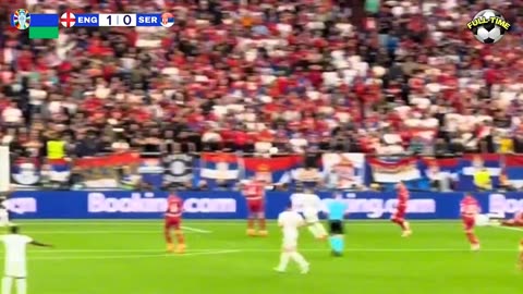 Jude Bellingham & Bukayo Saka Vs Serbia Euro 2024!