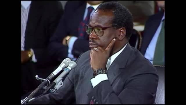 Judge Clarence Thomas Has No Idea What Biden is Talking About