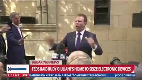 Rudy Giuliani’s son Andrew on FBI raid at his Father's Home in New York