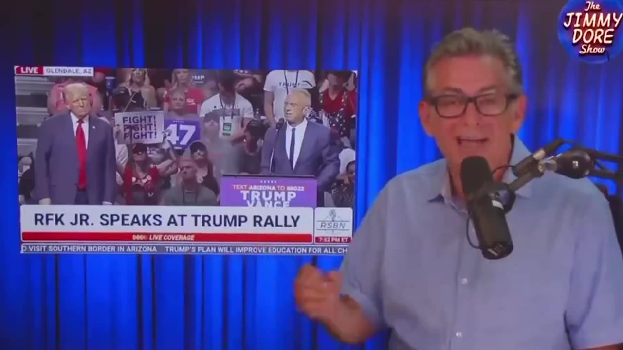 Jimmy Dore on RFK Groundbreaking Speech on Trump Rally