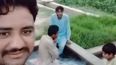 Enjoy village 😜 Maza doston ke sath