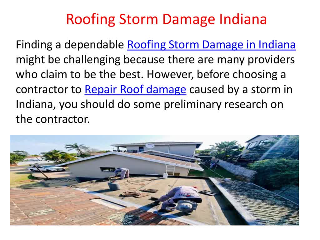 Roof Repairs Indianapolis