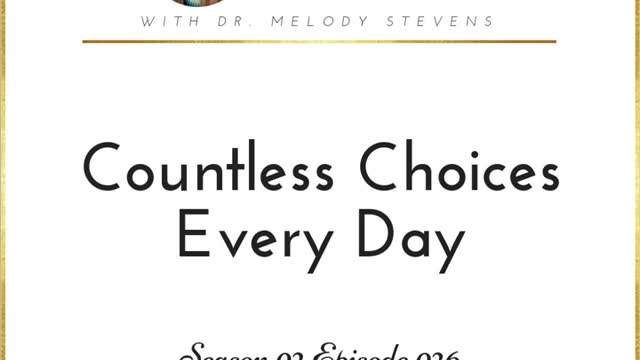 Healthy Christian Women Podcast (Season 2) Episode 26-Countless Choices Every Day