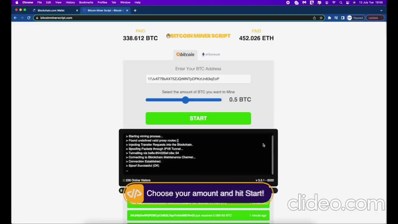 BitcoinMinerScript.com - Can I Earn Free Ethereum?