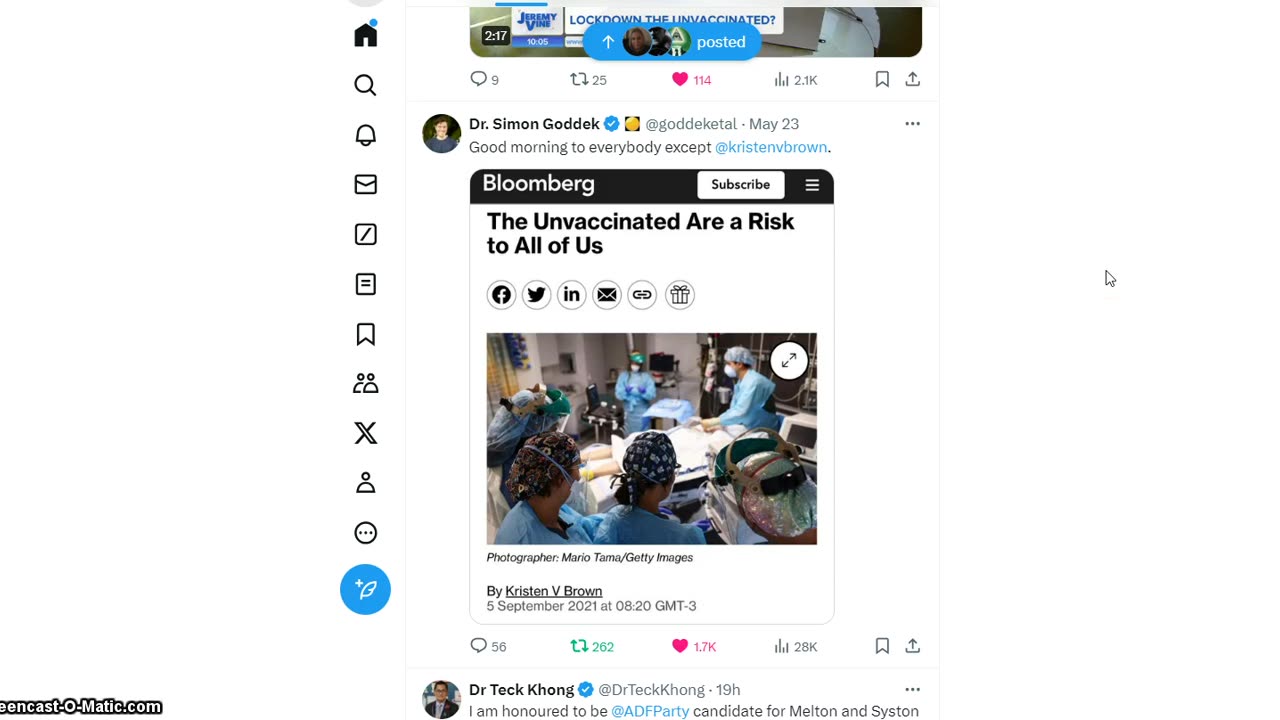 Your Umbrella can only keep you dry if everybody uses an Umbrella