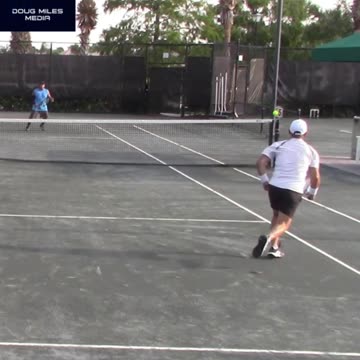 EYEBALL TO EYEBALL AT THE NET!