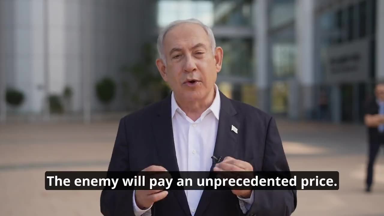 "Citizens of Israel, We are At War…”