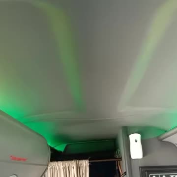 results after installing rgb lights for bus interiors