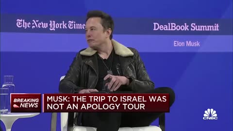 Elon Musk tirades at the dealbook summit