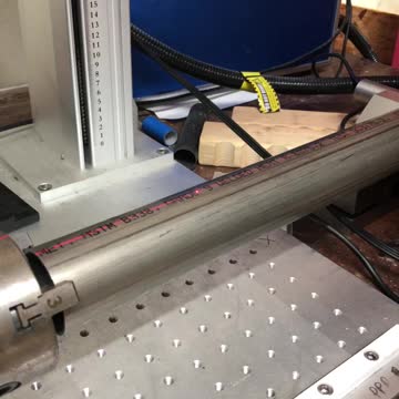 Laser engraving 50 cal suppressors