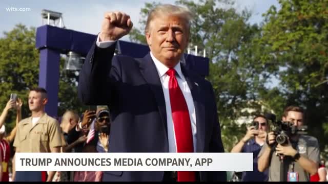 Trump announces he's launching own media company and 'TRUTH Social' app