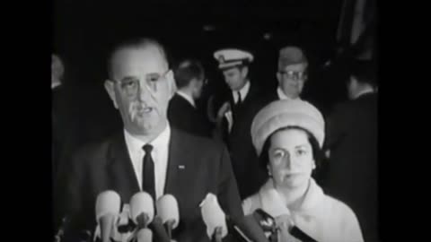 Nov. 22, 1963 | LBJ Speaks at Andrews Air Force Base