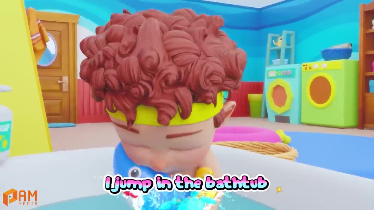 Bath Song πΏπ _ Songs for Kids _ Bibiberry Nursery Rhymes & Kids Songs