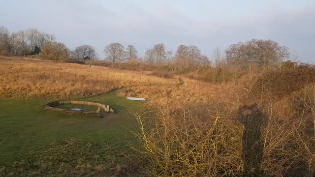 Danebury hill. Wiltshire ..UK