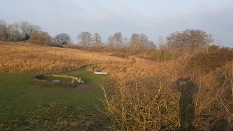 Danebury hill. Wiltshire ..UK