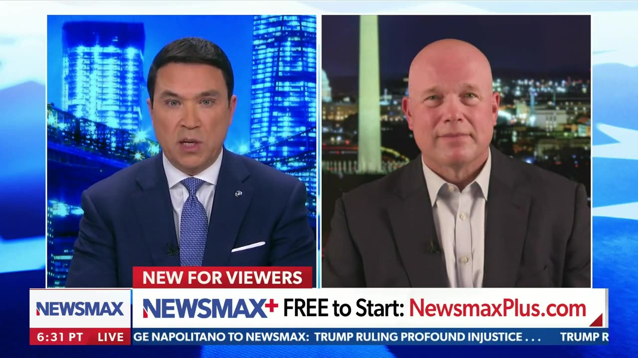 Matt Whitaker on Greg Kelly Reports - NewsmaxTV 02.19.2024