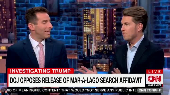 'Constitutionally, Yes': CNN Legal Analyst Dumps Cold Water On Dem Hype Over Mar-A-Lago Search