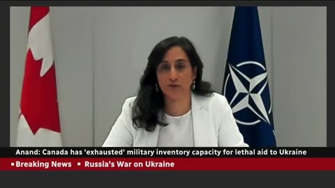 Canada "exhausted inventory from Armed Forces" after sending all our equipment to Ukraine