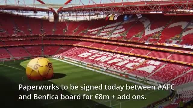 Nuno Tavares to Arsenal is ‘done deal’ with contract to be signed today ahead of £7m transfer