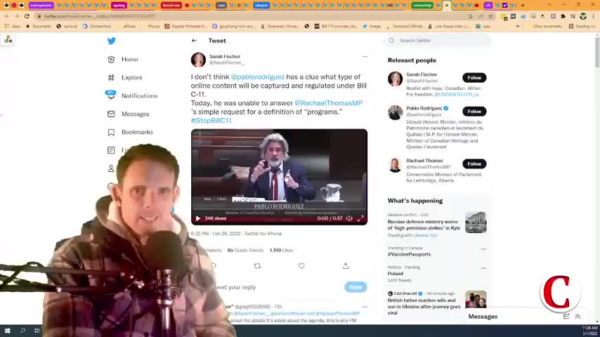 We're literally watching history be manufactured in real time