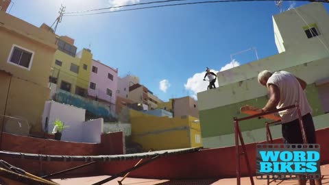 Extreme action Bike Danny MacAskill - Cascadia