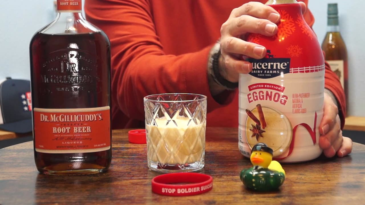 Kenneth Swift - Dr McGillicuddy's Root Beer Liqueur & Lucerne Eggnog