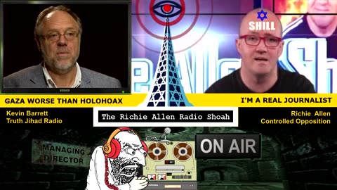 richie allen loses his cool when guest schools him on holohoax