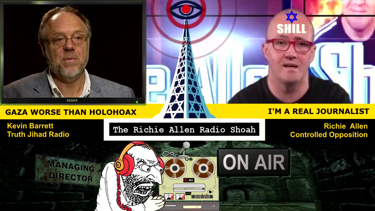 richie allen loses his cool when guest schools him on holohoax