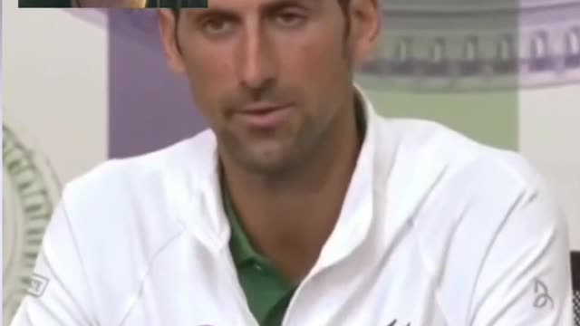 Mensaje a Novak Djokovic