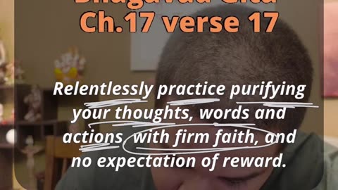 KRISHNA Reveals the Secret to a Purified Mind (Daily Gita Study Day 72)