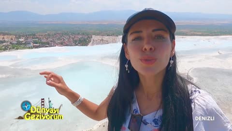 PAMUKKALE TRAVERTENLERİ... ÖZLEM TUNCA ESİRGENÇ'İN ANLATIMIYLA