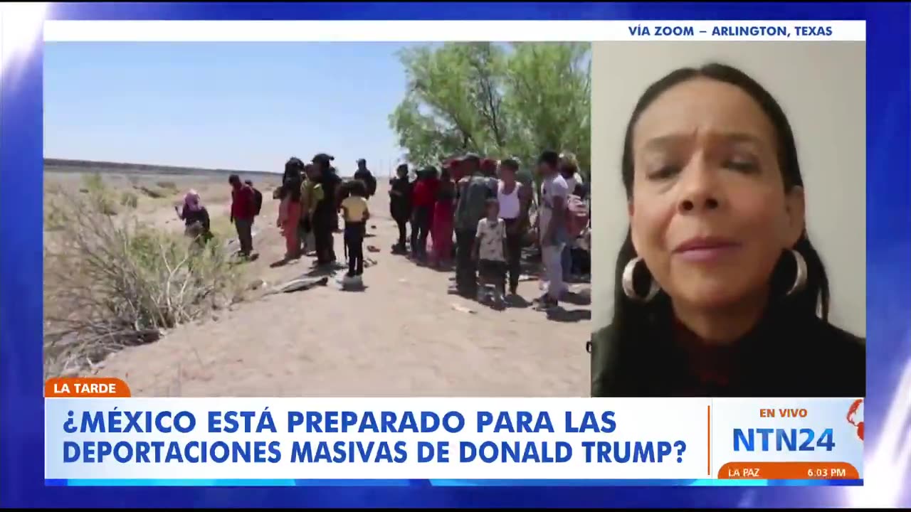 "Trump va a tratar a México como una piñata": Guadalupe Correa sobre deportaciones masivas