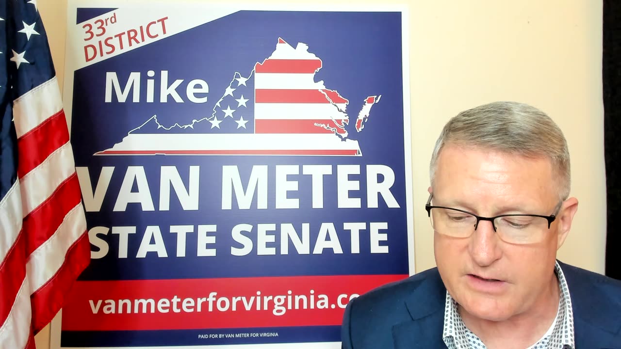 Mike Van Meter Virginia State Senate 33rd District