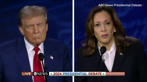 Key moments from Donald Trump and Kamala Harris's US presidential debate | BBCNews