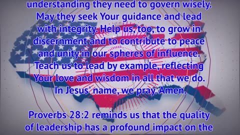 Devotional on Proverbs 28:2