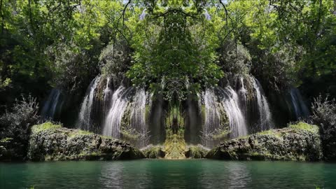 Waterfall Nature Sounds for Deep Sleep, Relaxation, Reducing Stress, and Meditation