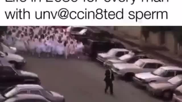 Life in 2030 For Every Man Unvaccinated With Sperm