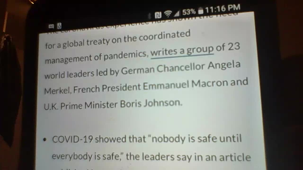 The Set Up For The New World Order