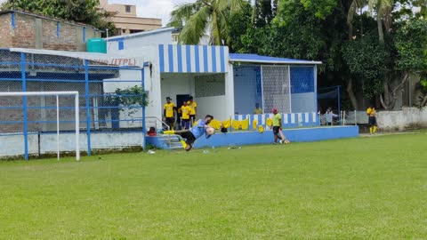 Goalkeeper practices