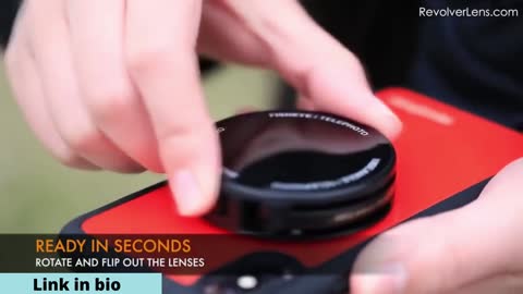 REVOLVER LENS FOR DIFFERENT ANGLE CAMERA FULL HD