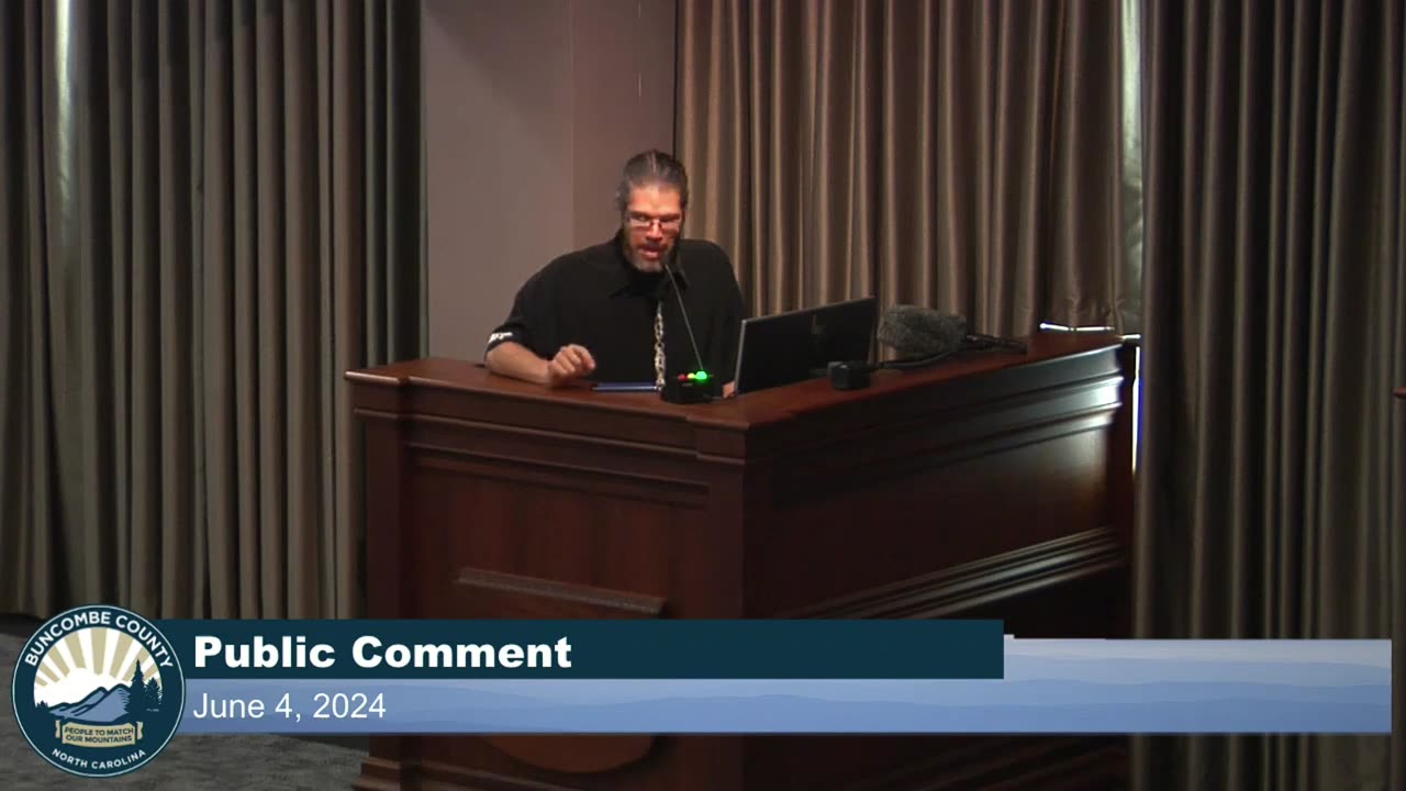 Public Comment - County Commissioners - 6-4-2024