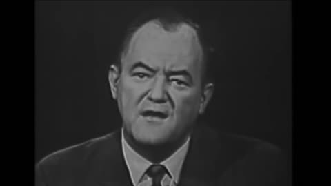 1964 LBJ Campaign Ad | “Hubert Humphrey Talks to the Nation”