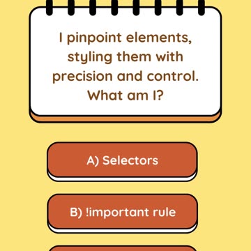 CSS's Selector Maestro - Coding Riddles #codingproblems